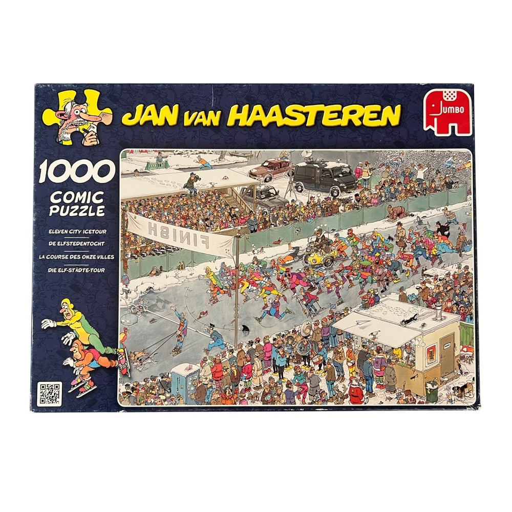 Jan van Haasteren Eleven City Icetour 1000 Piece Comic Puzzle Jumbo 17310